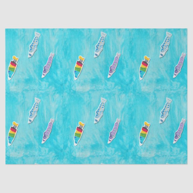 Koinobori tissue paper (Front)