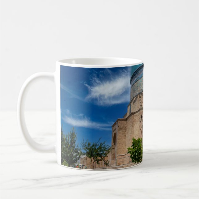 Kok Gumbaz mosque, Dorut Tilavat memorial complex  Coffee Mug (Left)