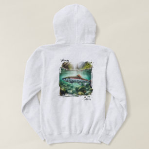 Kokanee in the Mountain Brook Calm Hoodie