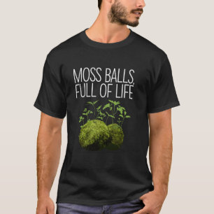 Kokedama Moss Ball Planting Japanese Gardening Bon T-Shirt