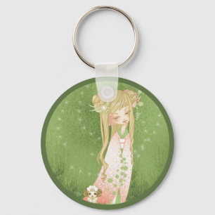 Kokeshi Belier Key Ring