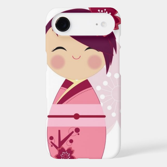 Kokeshi Case-Mate iPhone Case (Back)