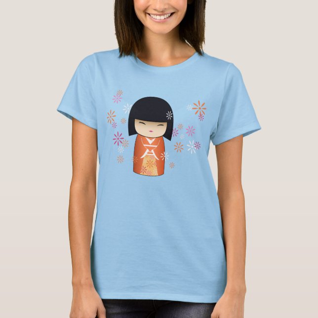 Kokeshi doll - Akemi T-Shirt (Front)