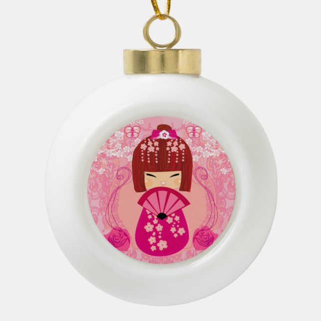 Kokeshi doll Decoration (Front)