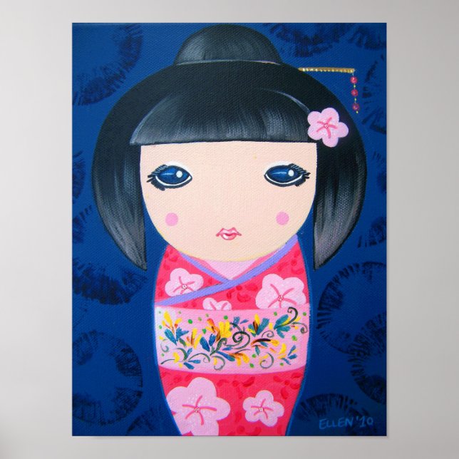 Kokeshi Doll - Harumi Poster (Front)