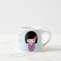 Kokeshi Doll Japanese coffee MUG