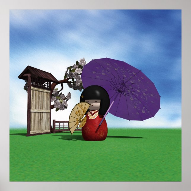 Kokeshi Doll Poster (Front)