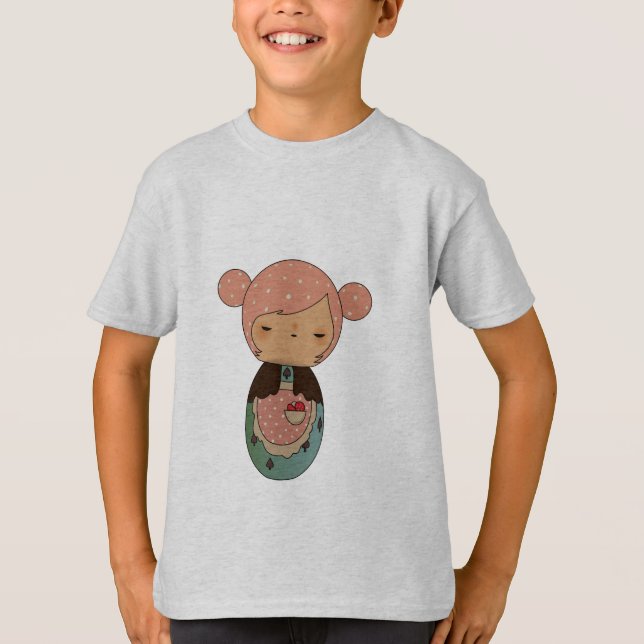 Kokeshi doll T-Shirt (Front)