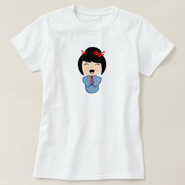 Kokeshi Doll Women's T-Shirt (Design Front)