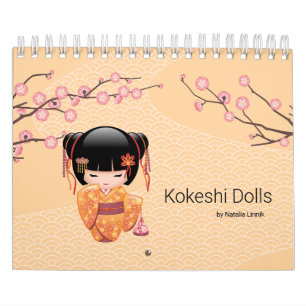 Kokeshi Dolls EP Calendar