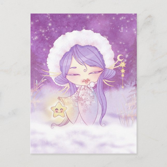 Kokeshi Etoile Postcard (Front)