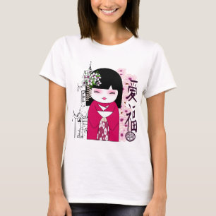 Kokeshi , Japanese doll, こけし T-Shirt