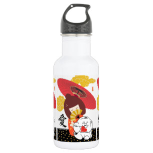 KOKESHI LOVE  Chow Valentine  532 Ml Water Bottle