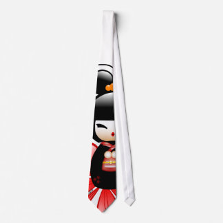 kokeshi-mickey tie