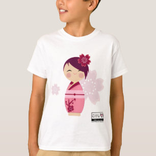 Kokeshi Sakura Kids' Tee