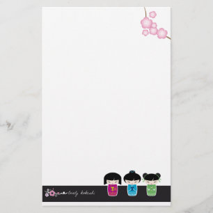 Kokeshi stationery