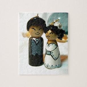 Kokeshi Wedding II Jigsaw Puzzle