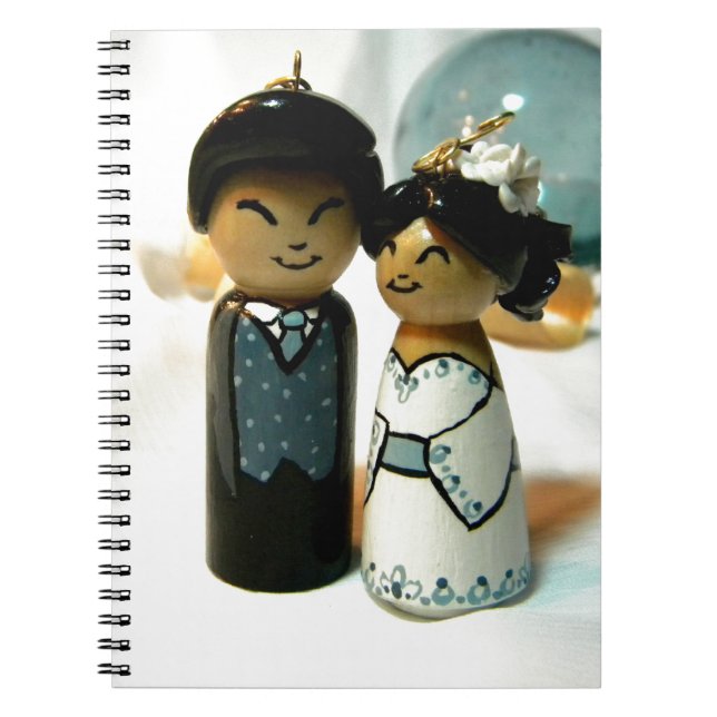 Kokeshi Wedding II Notebook (Front)