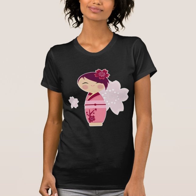 Kokeshi wSakura Tee (Front)
