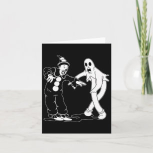 Koko The Clown And Ghost Dancing  Card
