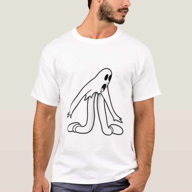 Koko The Clown Ghost Dancing Split  T-Shirt (Front)