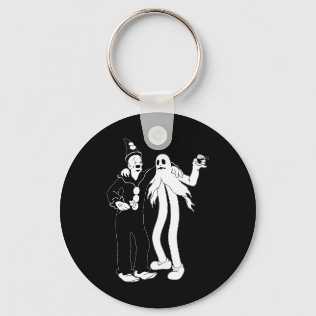 Koko The Clown Ghost  Key Ring (Front)
