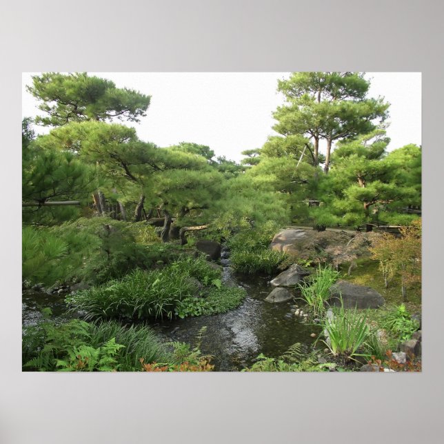 Kokoen Samurai Gardens - Himeji City Japan Poster (Front)