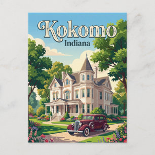 Kokomo, Indiana Postcard