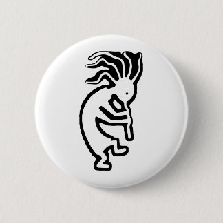 Kokopelli 6 Cm Round Badge