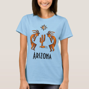 Kokopelli And Cactus T-Shirt