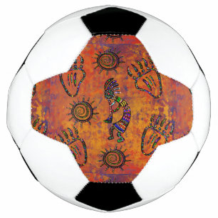 Kokopelli Art Football