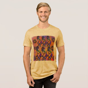 Kokopelli Art Kitchen Towel Tri-Blend Shirt