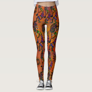 Kokopelli Art  Leggings