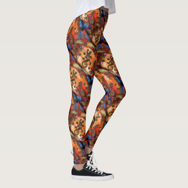 Kokopelli Art Leggings (Right)