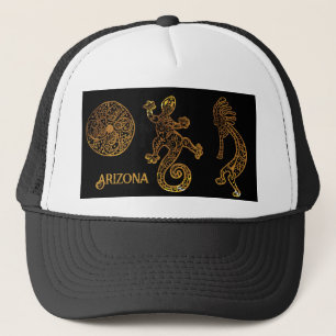 Kokopelli Art Trucker Hat