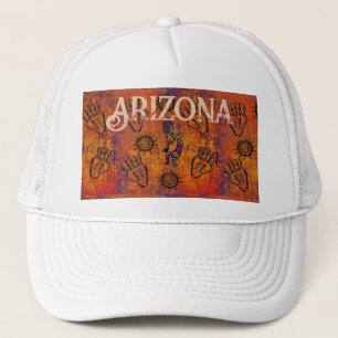 Kokopelli Art Trucker Hat
