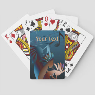 Kokopelli Blues Music Playing Cards