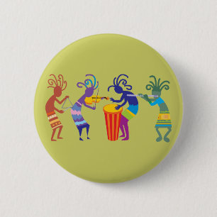 Kokopelli Buttons