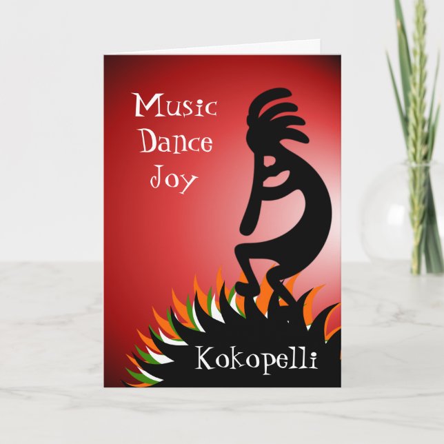 Kokopelli Card (Front)