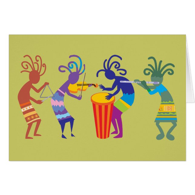 Kokopelli Cards (Front Horizontal)