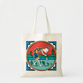 Kokopelli Colour Tote Bag