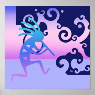 Kokopelli Dance Poster