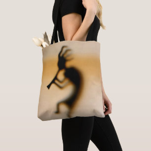 Kokopelli Deity Of Good Times Tote Bag
