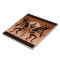 Kokopelli Desert Sun Cactus Southwest Ceramic Tile
