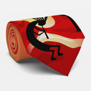 Kokopelli Desert Sunset Necktie