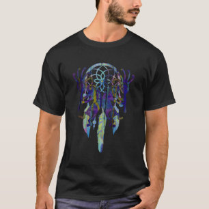 Kokopelli Dreamcatcher Watercolor Painting 1 Fan F T-Shirt