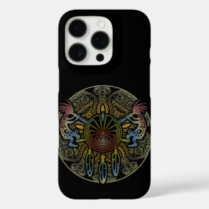 Kokopelli Duo - Man In The Maze - Dreamcatcher 1 iPhone 16 Pro Case