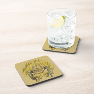 Kokopelli Duo - Man In The Maze - Sun 1 Coaster