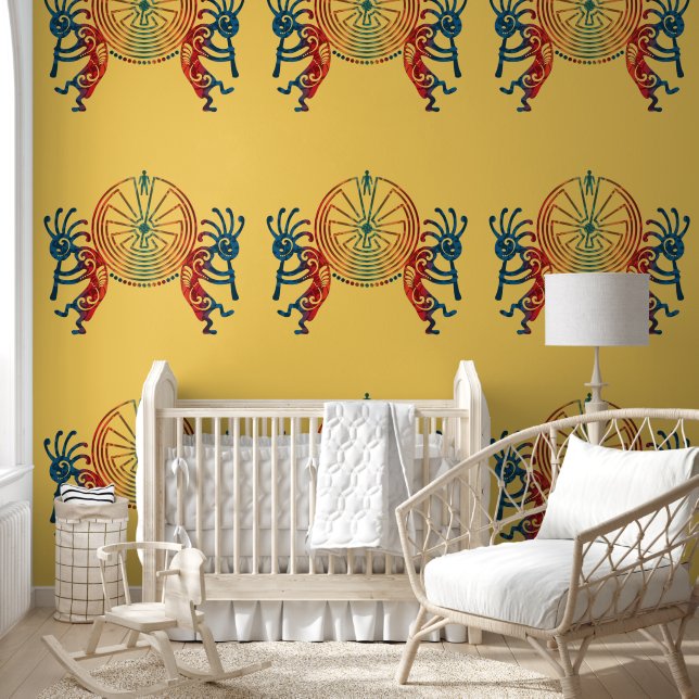 Kokopelli Duo - Man In The Maze - Symbols 1 Wallpaper (Kids)