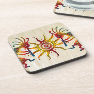 KOKOPELLI DUO SUN + your ideas Coaster